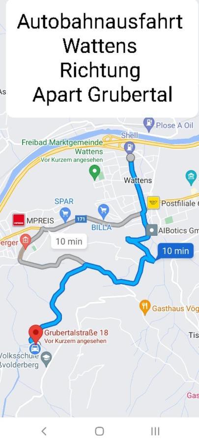 Apart Grubertal Volders Ngoại thất bức ảnh