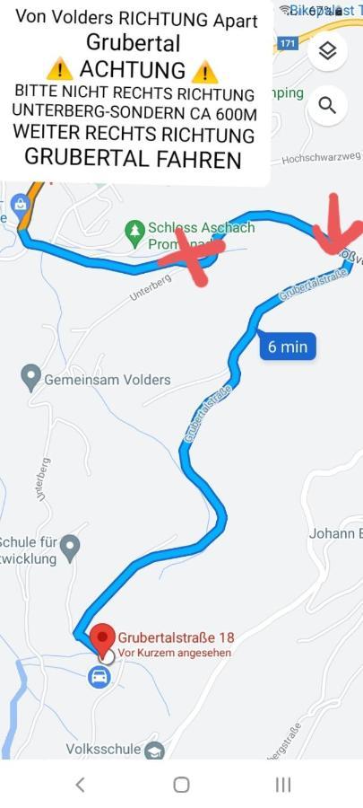 Apart Grubertal Volders Ngoại thất bức ảnh